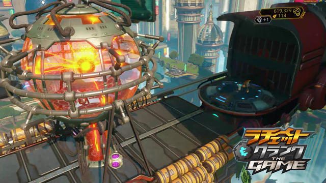 爆弾を積んだ列車を止めろ! PS4®『ラチェット&クランク THE GAME』プレイ動画第2弾を公開!!
