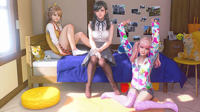 2017年冬発売予定のPS4®『しあわせ荘の管理人さん。』で3人のヒロインとコミュニケーション!