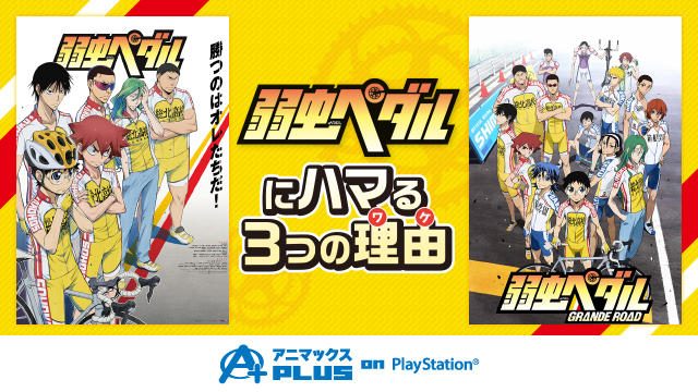 1期、2期も全話配信中!”自転車女子”も急増!! 「弱虫ペダル」にみんなが夢中になるその理由とは・・・?