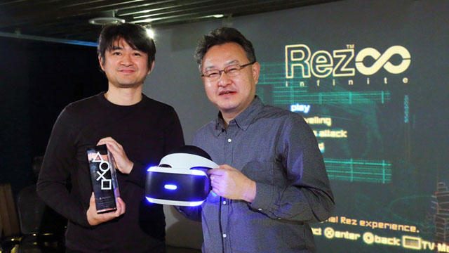 【PS VR】水口哲也×吉田修平『Rez Infinite』記念対談が実現!──VRがもたらす革命