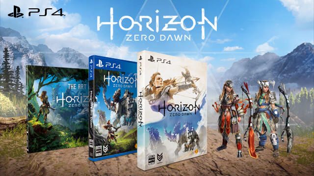 『Horizon Zero Dawn』初回限定版がさらに充実。アートブック「THE ART OF Horizon Zero Dawn」収録決定!
