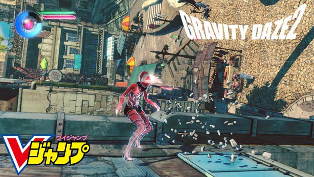 『GRAVITY DAZE2』発売! 重力操作で空を駆ける爽快感が最高!!【Vジャンプ出張版】