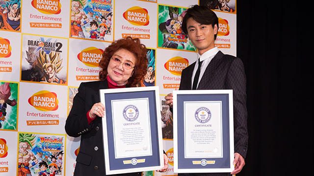 “レジェンド”野沢雅子さんが世界一に認定!! 23年間の「ドラゴンボール」ゲームの声優出演でギネス世界記録