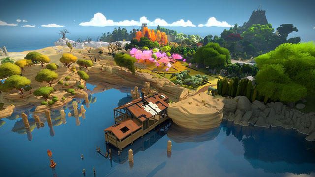 多彩なパズルと孤島の謎に挑め! 柔軟な発想と注意力が試されるPS4®『The Witness』をプレイ!