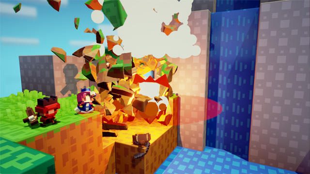 ブロックでできた世界を壊して造って大冒険! 『ハコニワカンパニワークス』がPS4®で7月13日発売!