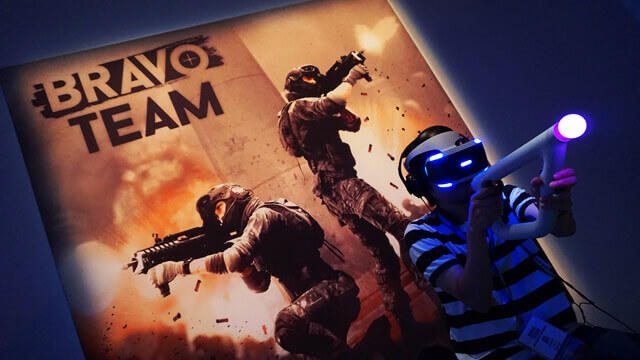 【PS VR】「E3 2017」で最新VRタイトルを体験! 『Bravo Team』など注目タイトルを遊んでみた!