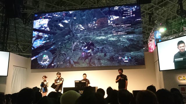 【TGS2017】『モンスターハンター:ワールド』SPステージ2日目!拠点の施設やオトモアイルーの活躍を披露!