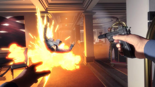 【PGW 2017】アクション映画の世界を満喫できる圧倒的な臨場感! PS VR『Blood & Truth』プレイレポート
