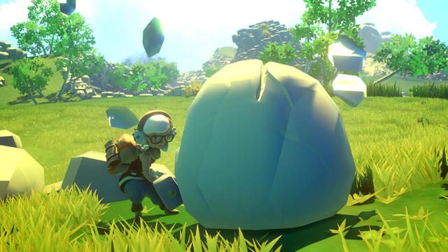 謎とロマンに満ちた島が舞台のアクションアドベンチャー『Yonder 青と大地と雲の物語』本日配信!