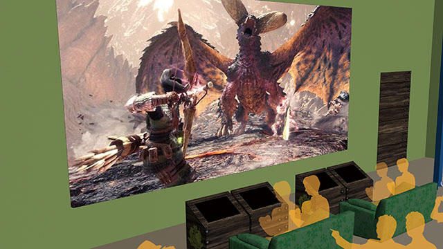 『モンスターハンター:ワールド』を体験できる原宿マルチプレイスポットが3月20日より期間限定オープン!