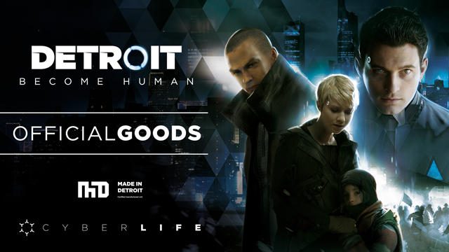 『Detroit: Become Human』オフィシャルグッズが「東京ゲームショウ2018」の会場で発売!