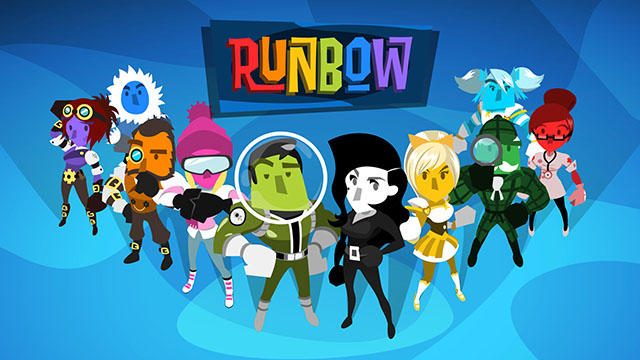 背景色の変化に合わせて足場が消えるアクション『Runbow』が配信中! 開発者インタビューを公開!