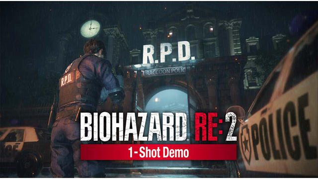 挑戦のチャンスは一度限り! 『バイオハザード RE:2』の体験版『1-Shot Demo』が1月11日より配信!