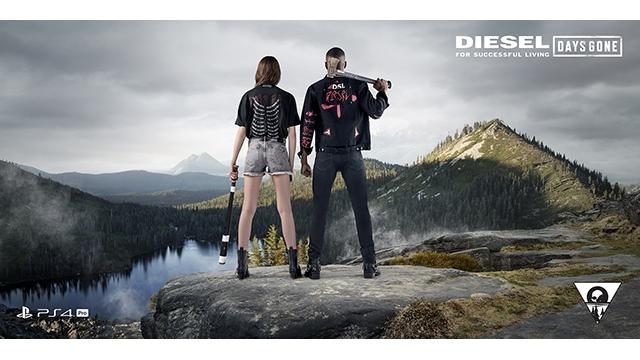 『Days Gone』とアパレルブランド「DIESEL」がコラボ! 全国主要店舗とオンラインストアで4月26日発売!