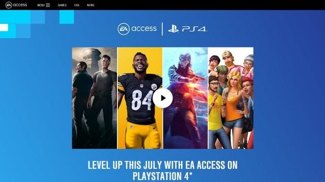EA、PlayStation®4にサブスクリプションサービス「EA Access」を展開