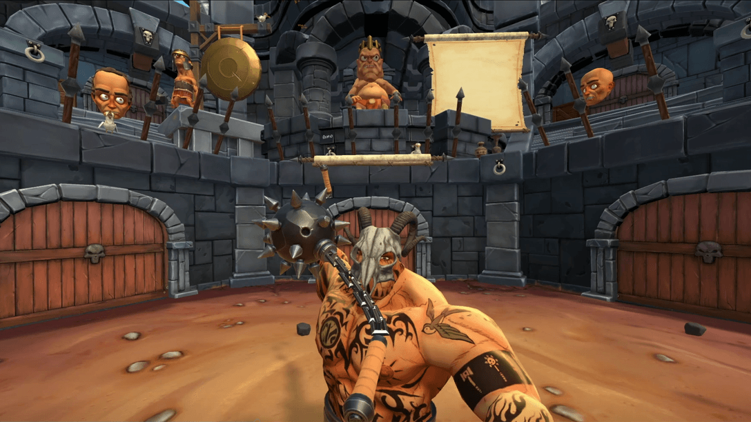 過激なグラディエーターゲーム『GORN』がついにPS VRに登場!