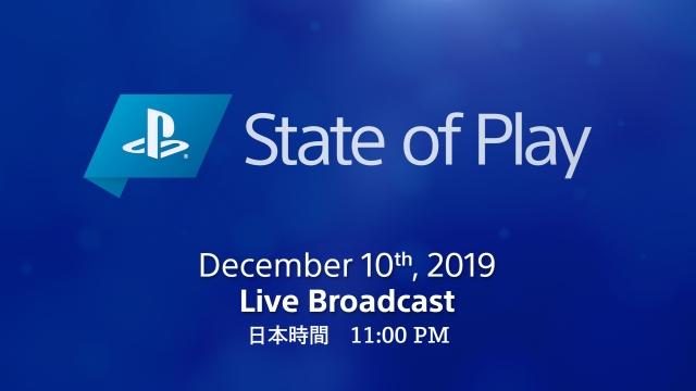 PlayStation®の新情報発表・動画配信イベント「State of Play」第4回が12月10日午後11時に放送決定!