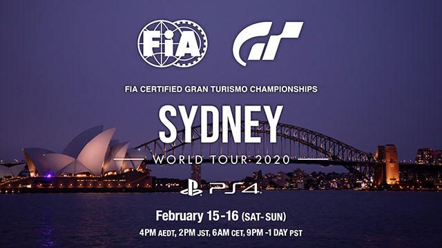 「FIA グランツーリスモ チャンピオンシップ2020」のワールドツアー第1戦を2月15日と16日にライブ配信!