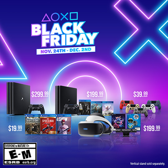 playstation 4 black friday 2019 uk