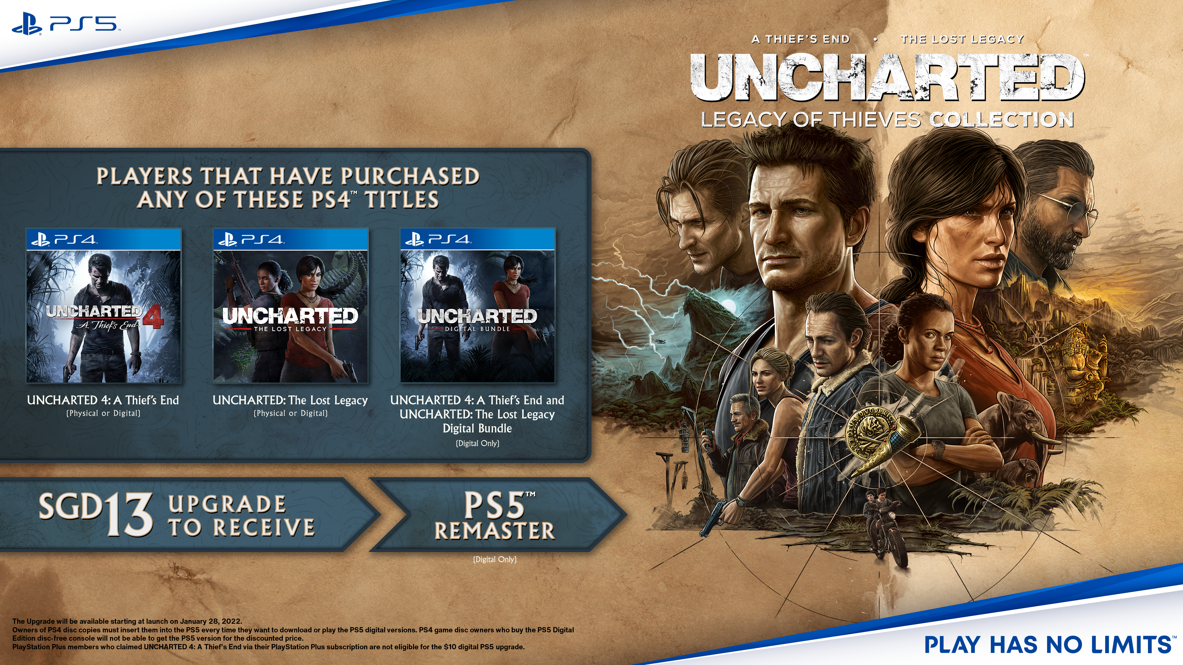 Uncharted 4 já tem patch de 5 GB - GAMECOIN