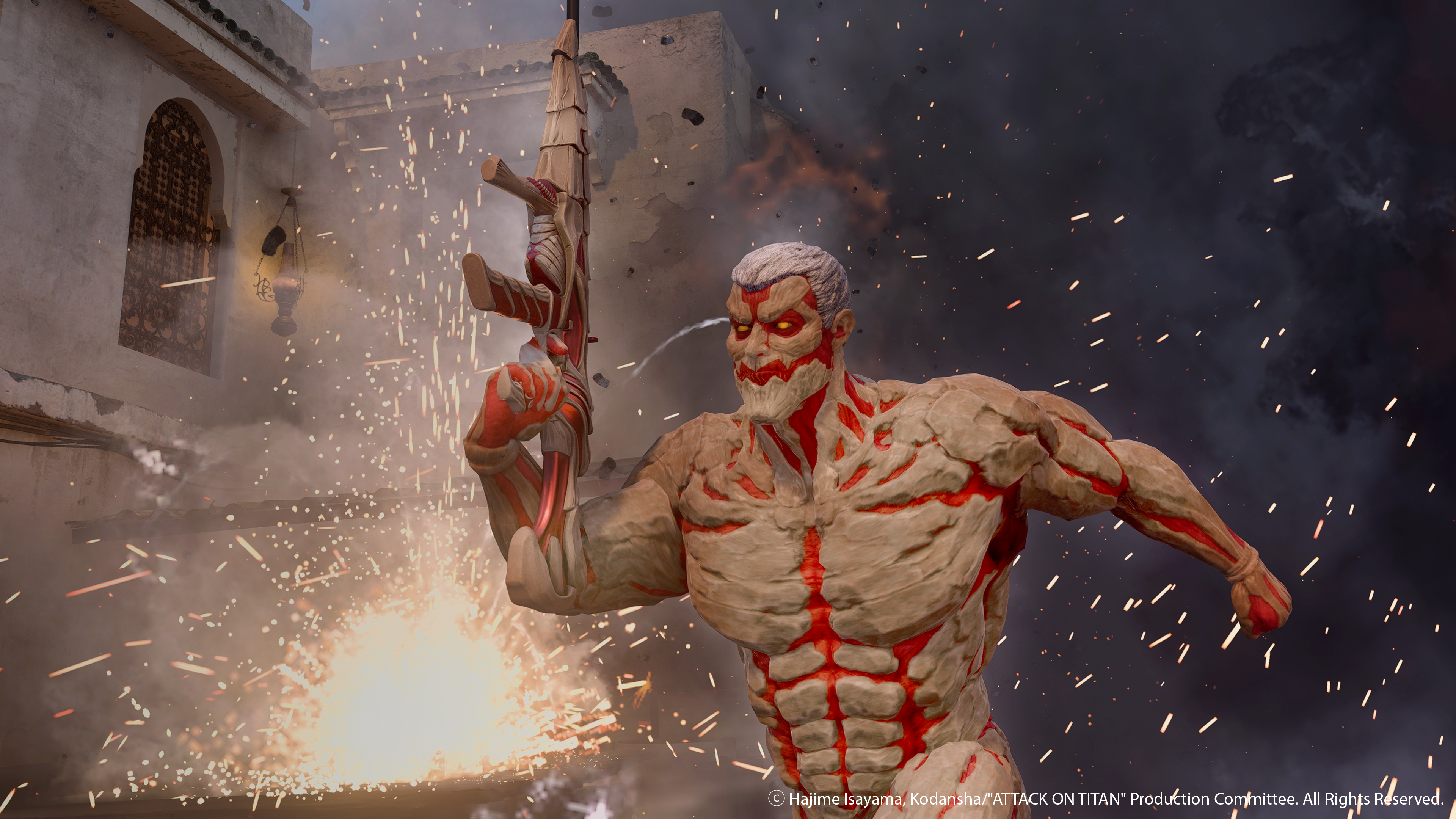 Attack on Titan Armored Titan Mastercraft Bundle Coming to Call of