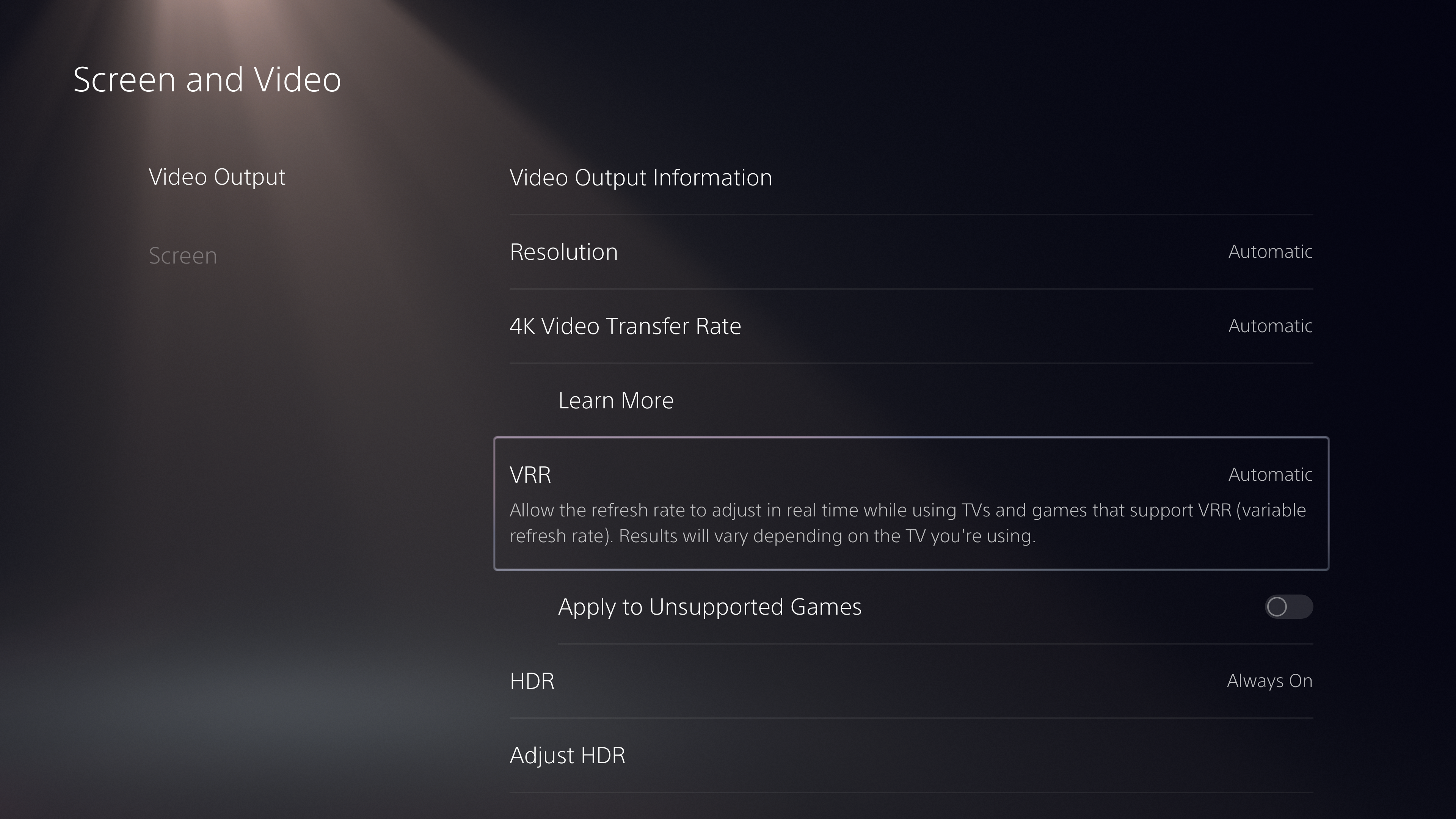 Finally VRR on PLAYSTATION 5! See HOW TO ACTIVATE to IMPROVE THE PICTURE! 