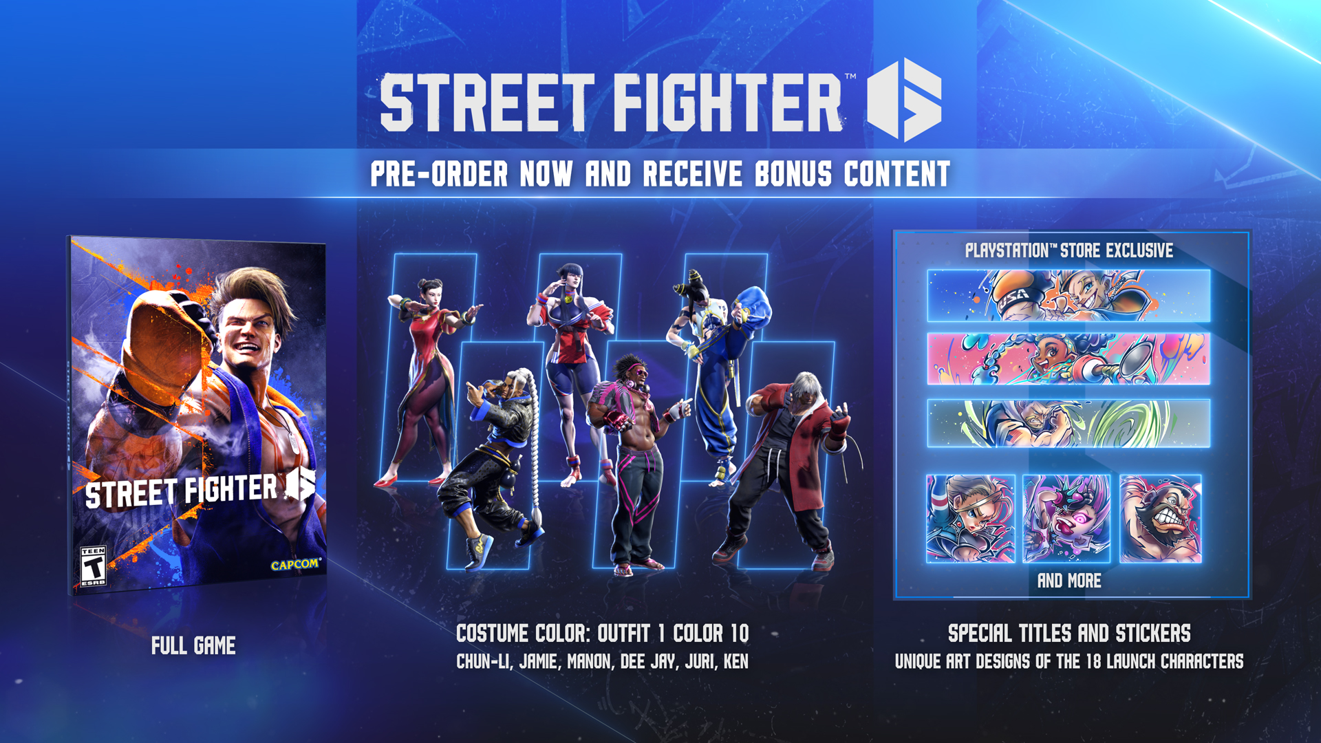 Street Fighter 6 launches June 2, 2023 –