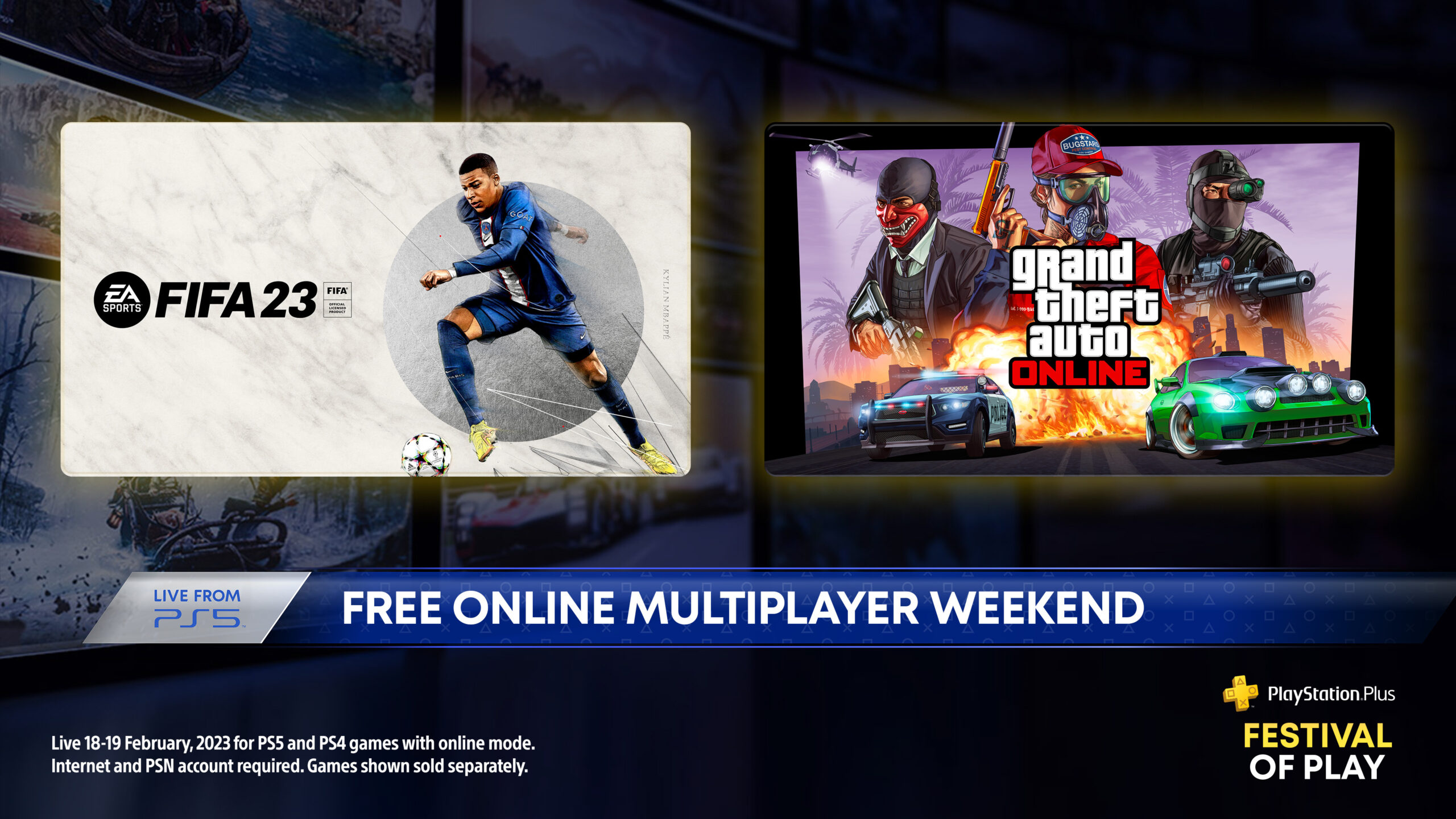 BIG PS PLUS UPDATE! New PS+ Festival of Play, Free PSN Online