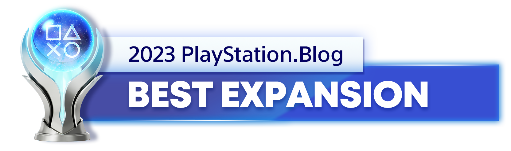  "Platinum Trophy for the 2023 PlayStation Blog Best Expansion Winner"