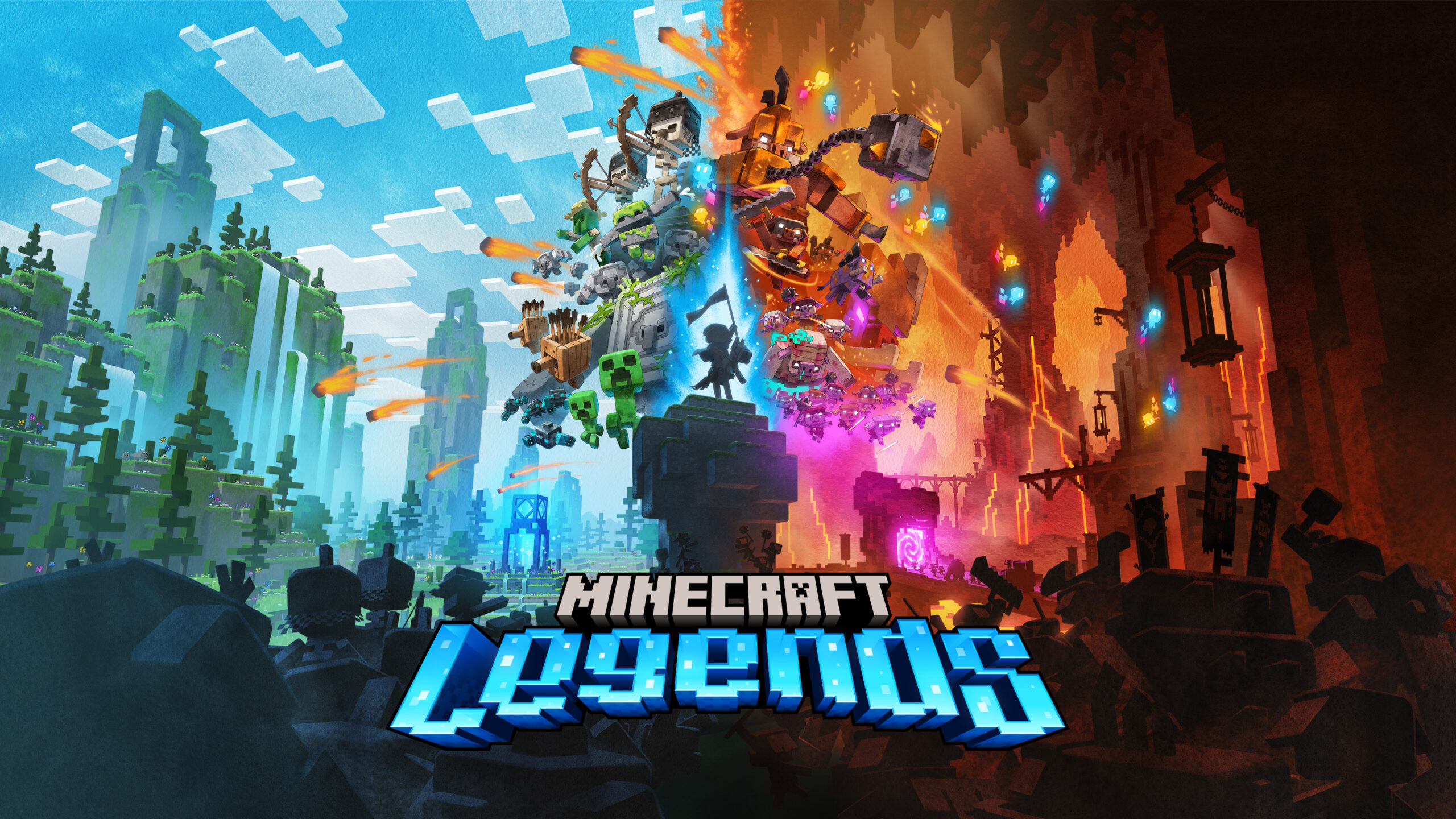 PlayStation Plus Monthly Games for April Immortals of Aveum, Minecraft